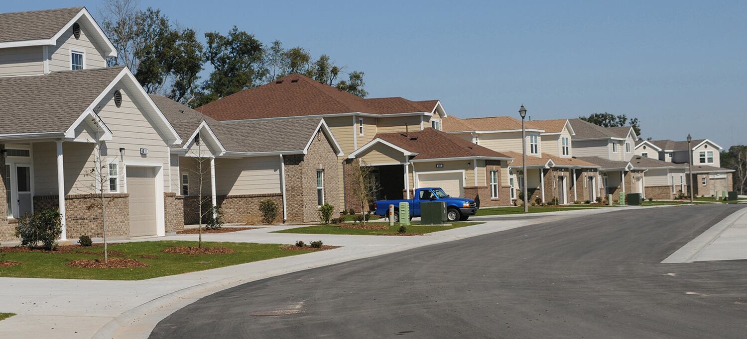 Keesler Air Force Base housing.