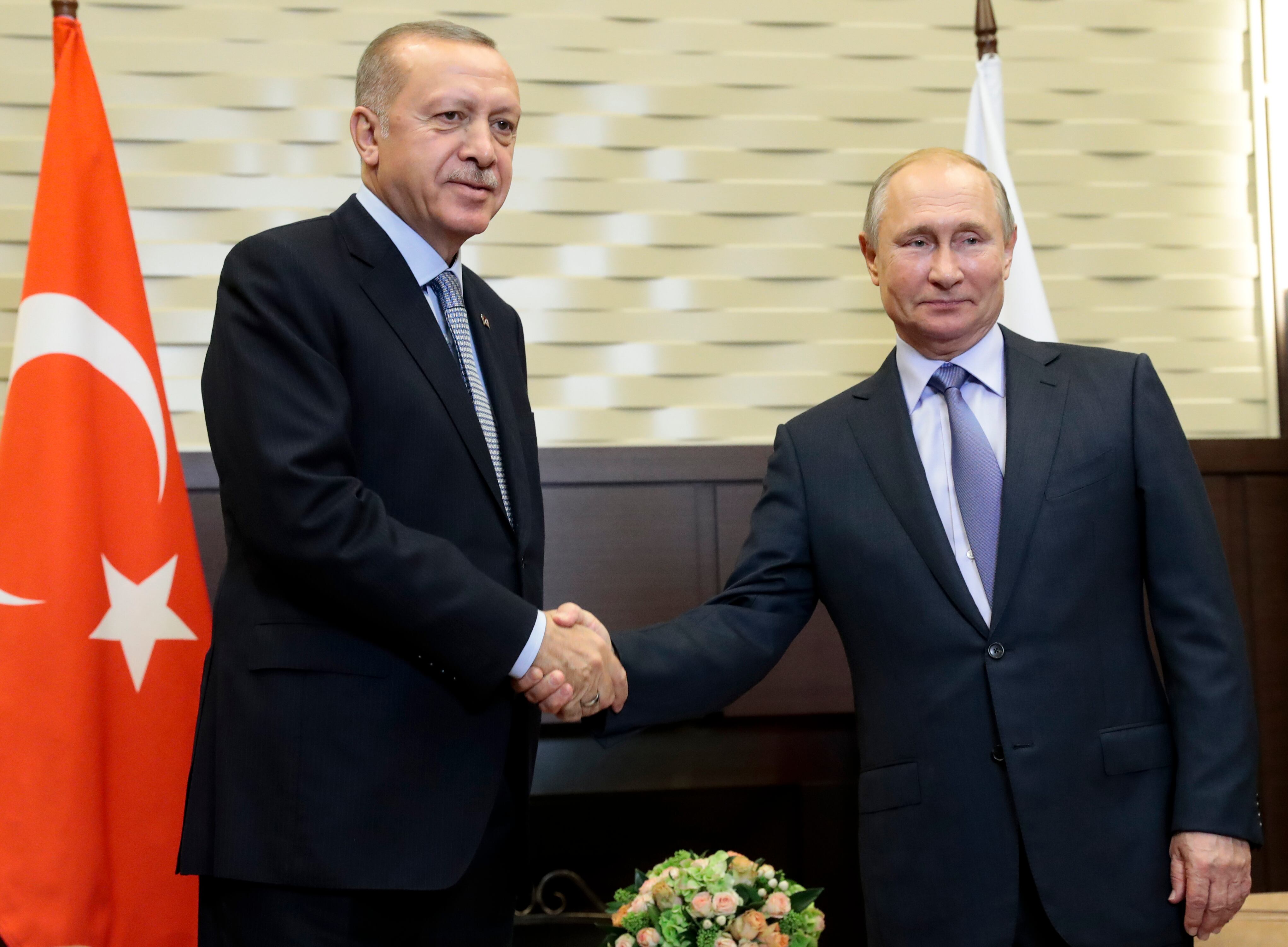 Putin, Erdogan