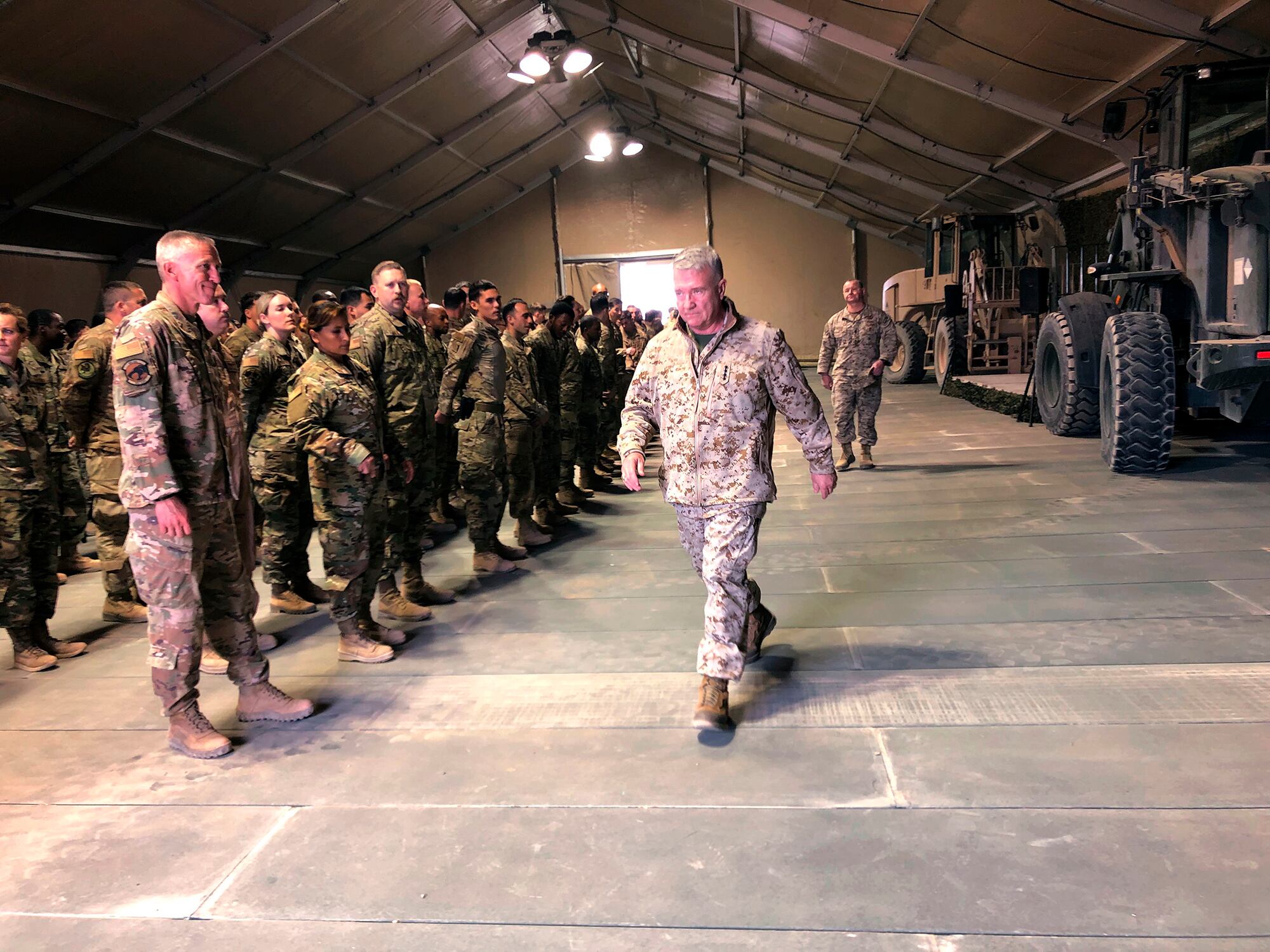 Marine Gen. Frank McKenzie, Prince Sultan Air Base