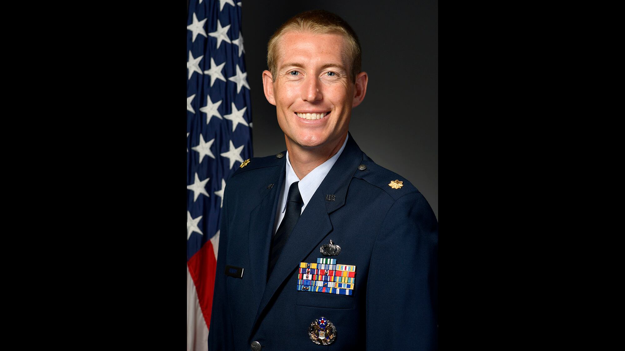 Maj. Michael Gentry, 354th Contracting Squadron commander, is shown in his official military photo.