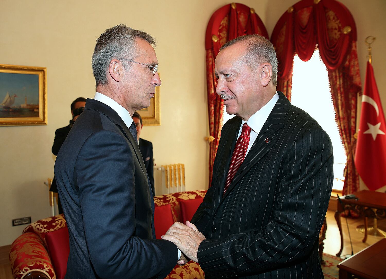 Jens Stoltenberg, Recep Tayyip Erdogan