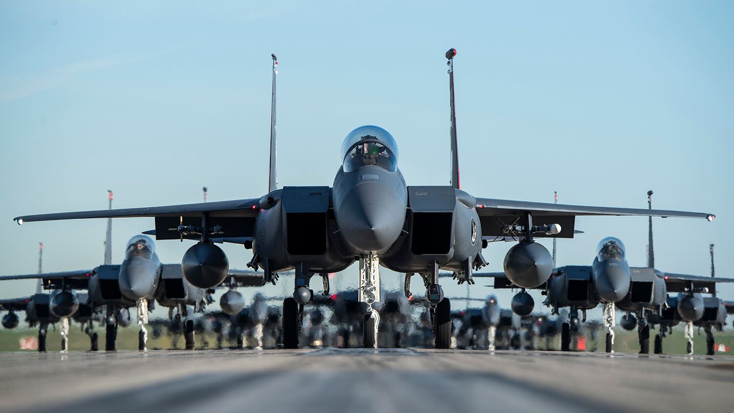 F-15E Strike Eagles, Mountain Home Air Force Base