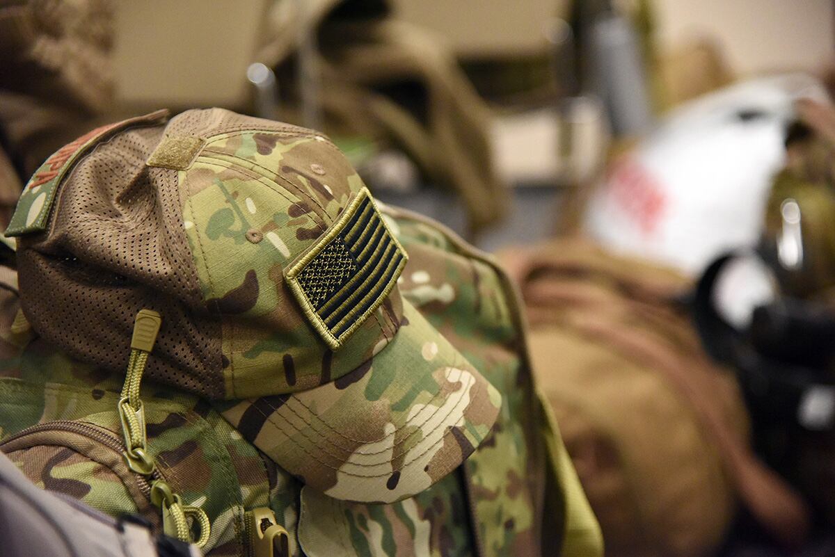 Air Force deployment hat