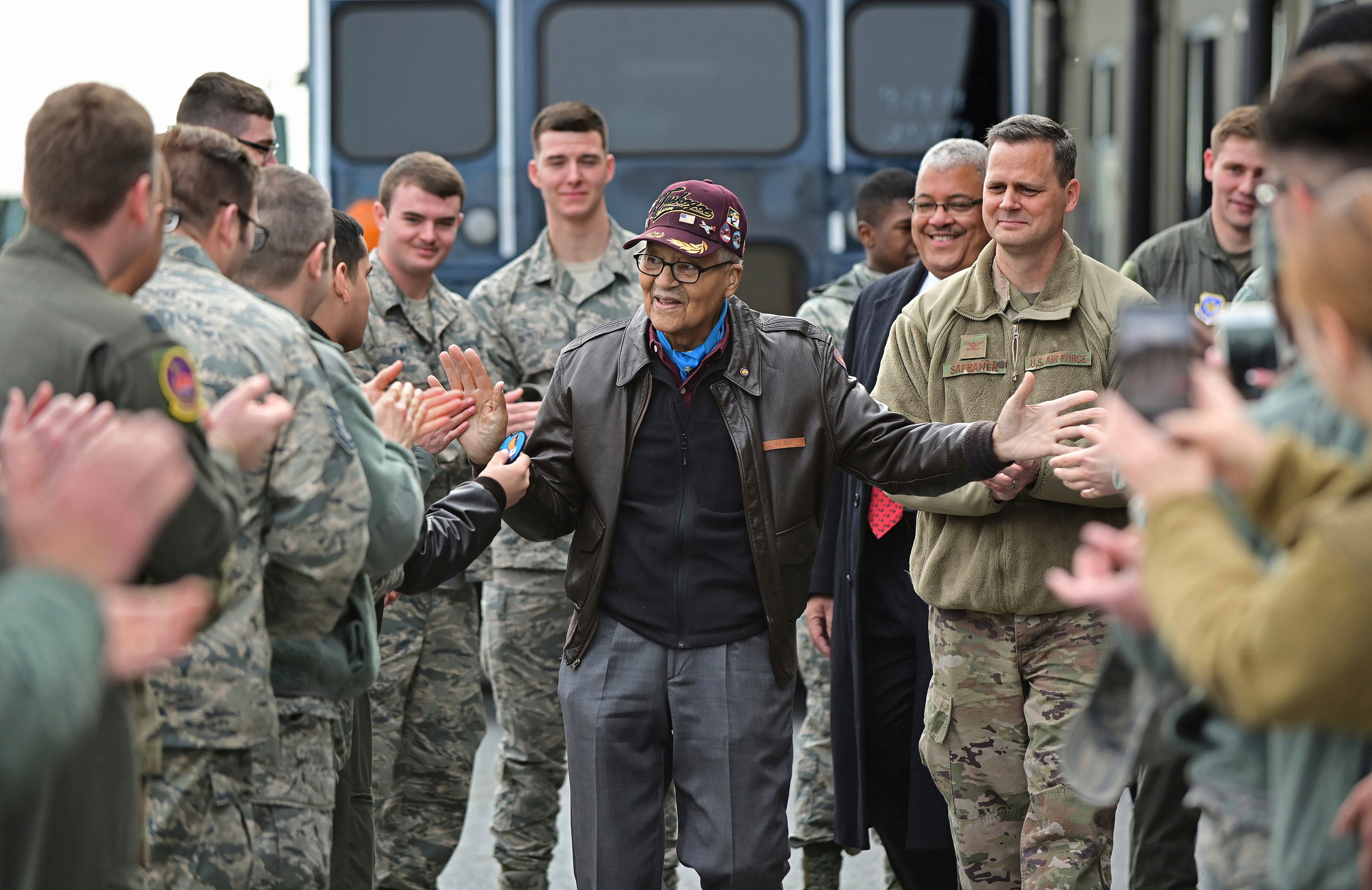 Retired U.S. Air Force Col. Charles McGee