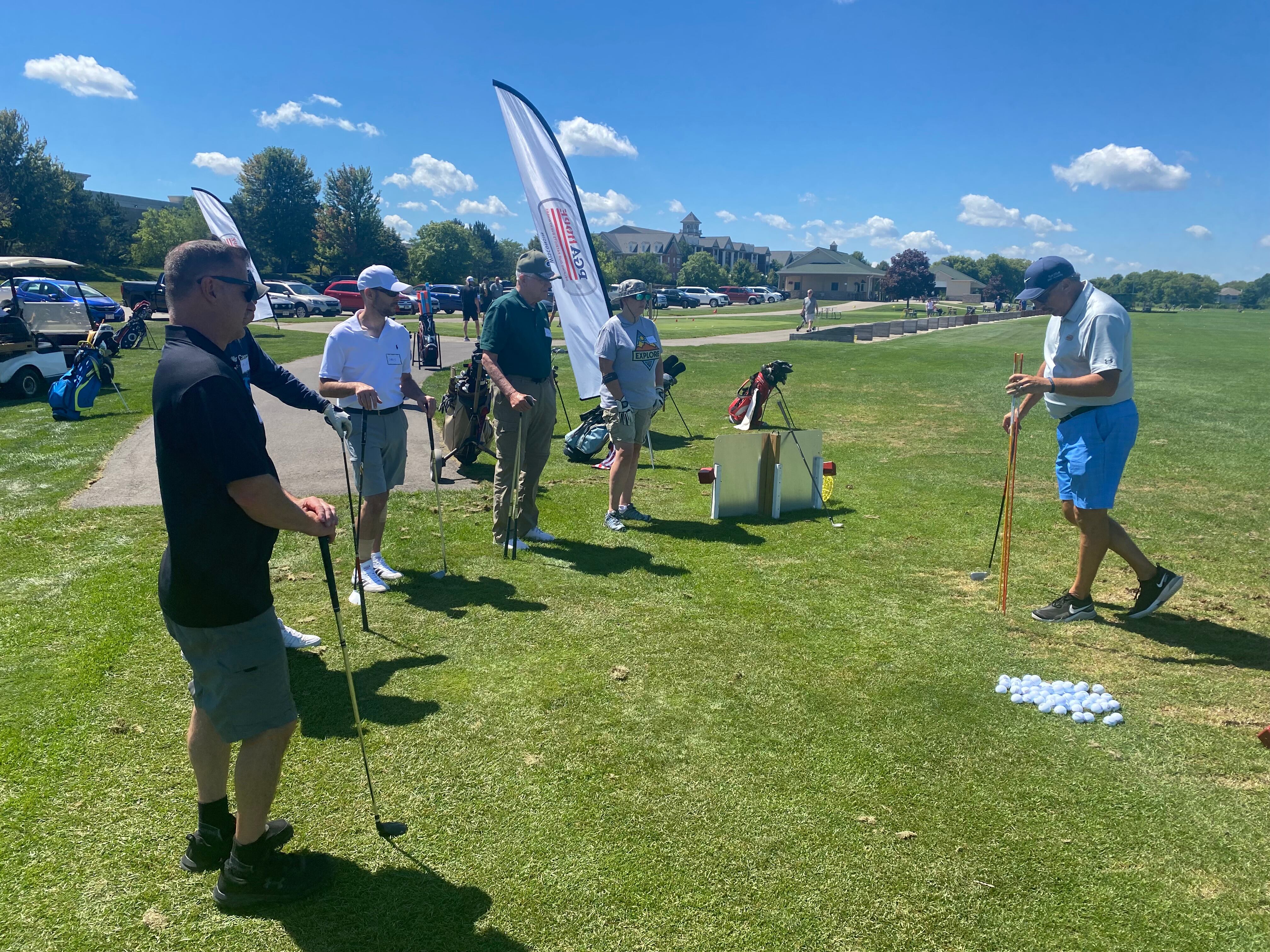 PGA member Rob Elliott helps teach veterans through PGA HOPE, short for Helping Our Patriots Everywhere.