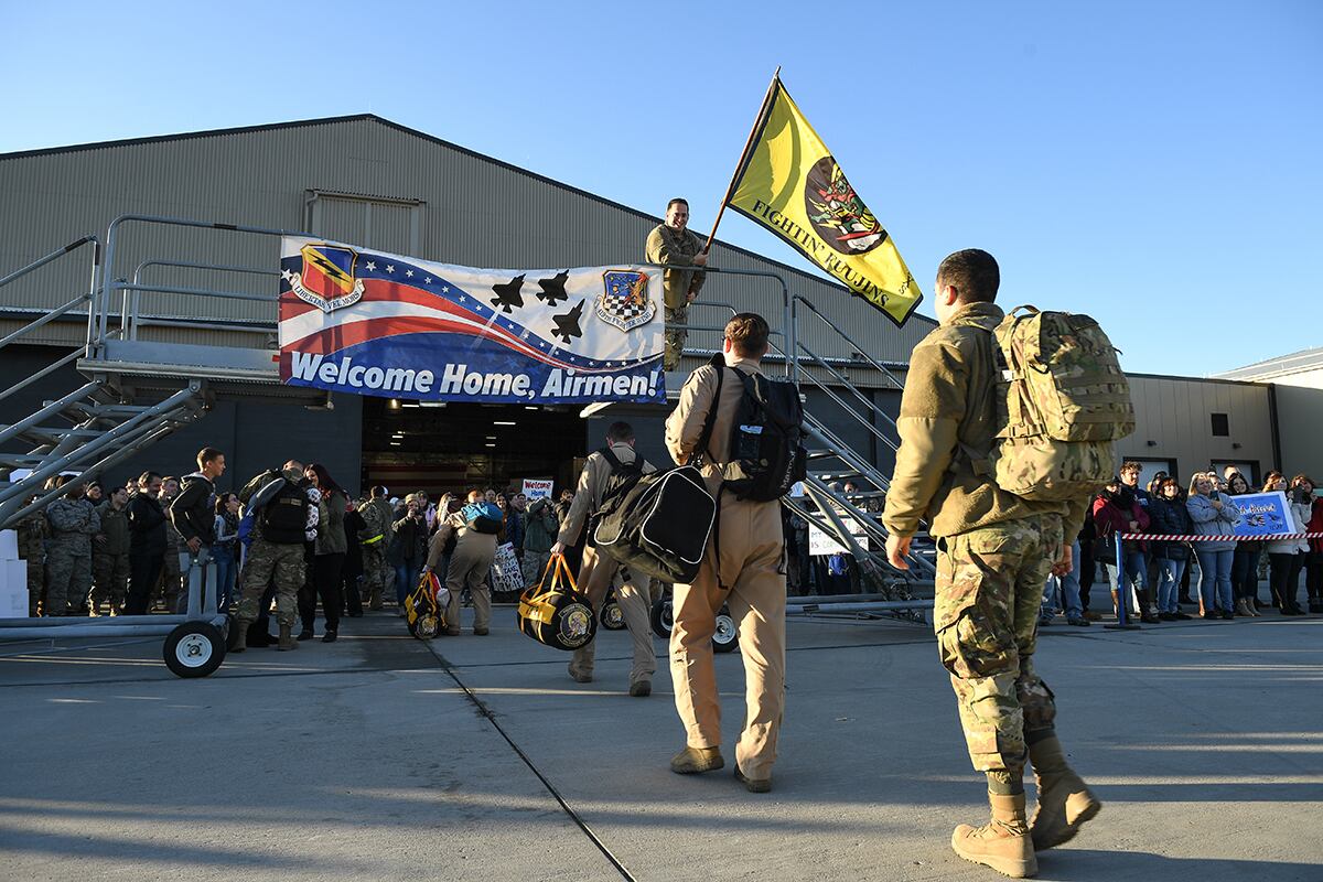 4th Fighter Squadron returns to Hill after first F-35A combat deployment