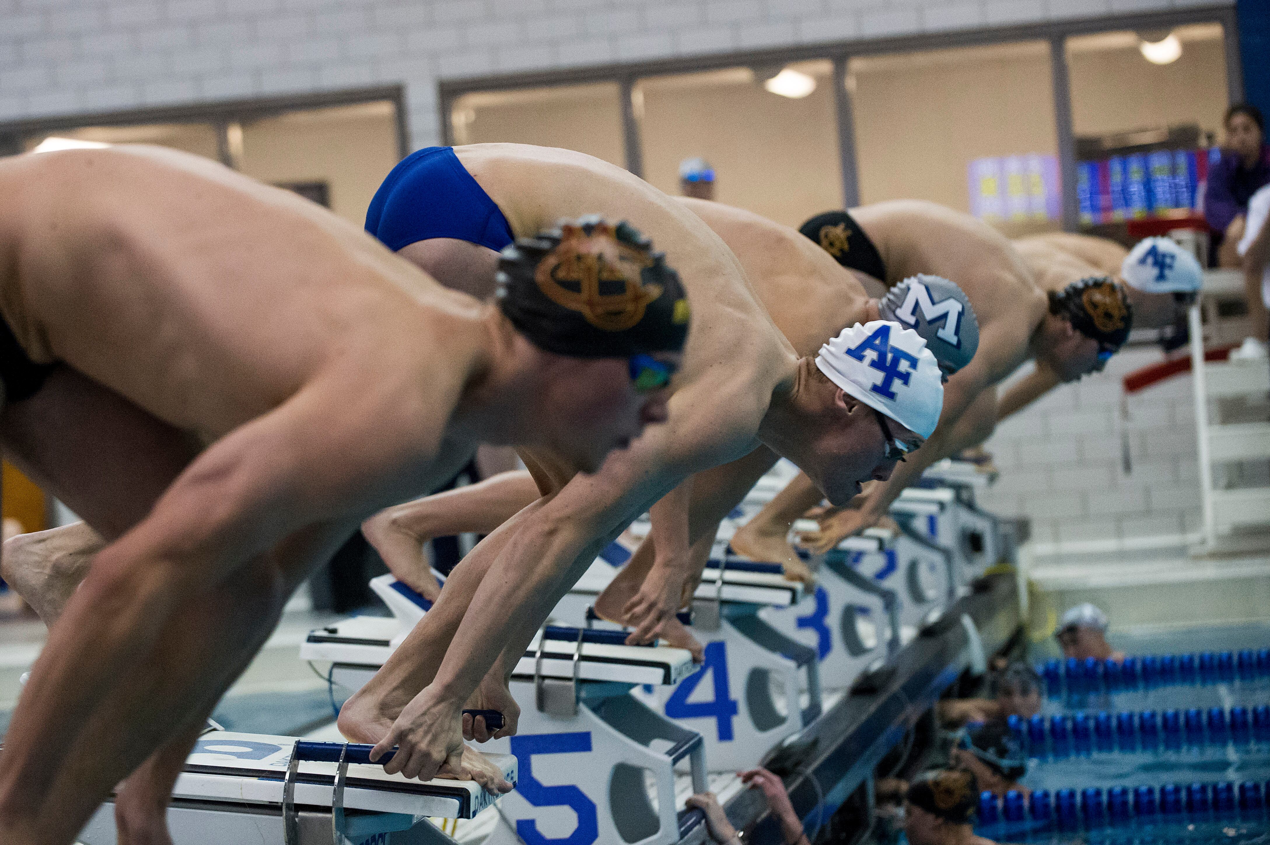 Air Force Academy men's swim team