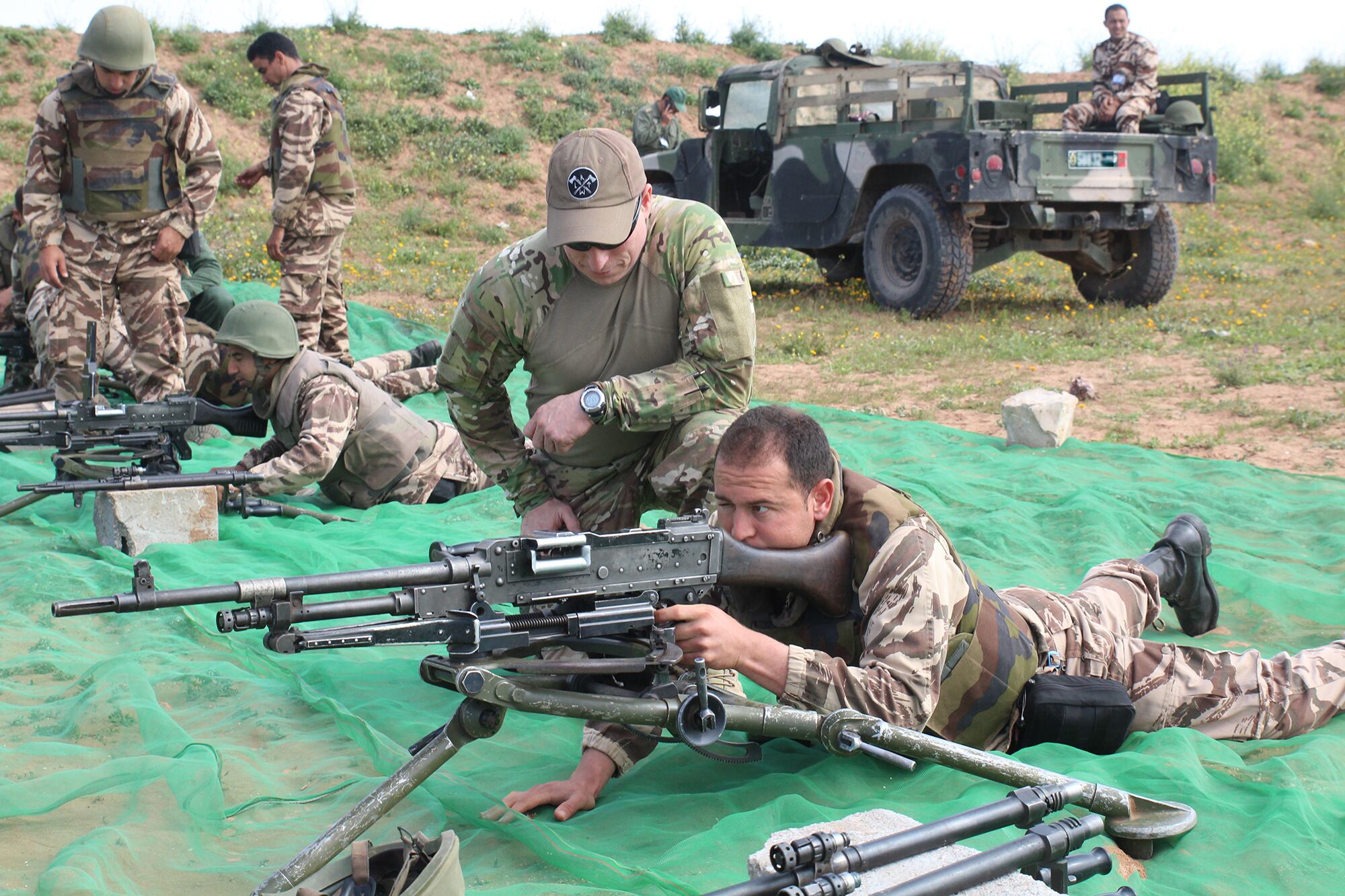 Exercise Flintlock 2017: Live Fire and Maneuver Range training in Morocco