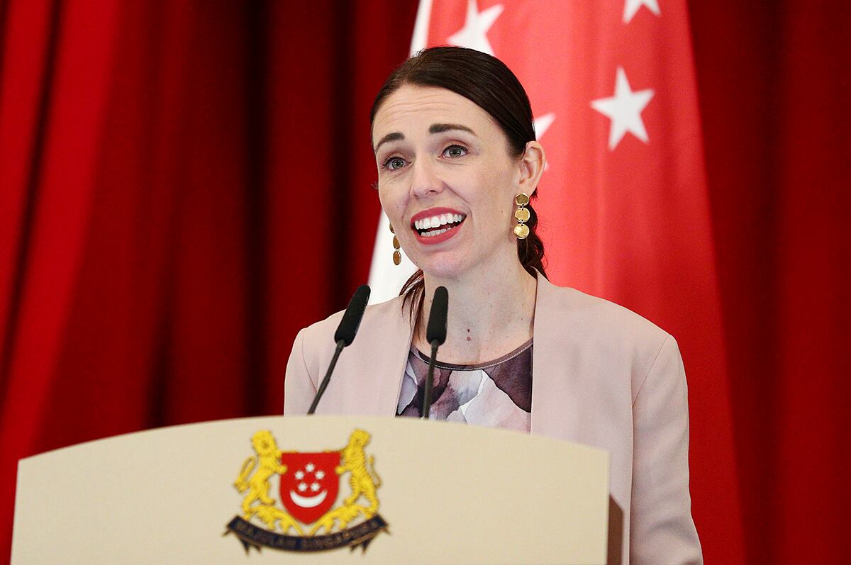 New Zealand's Prime Minister Jacinda Ardern